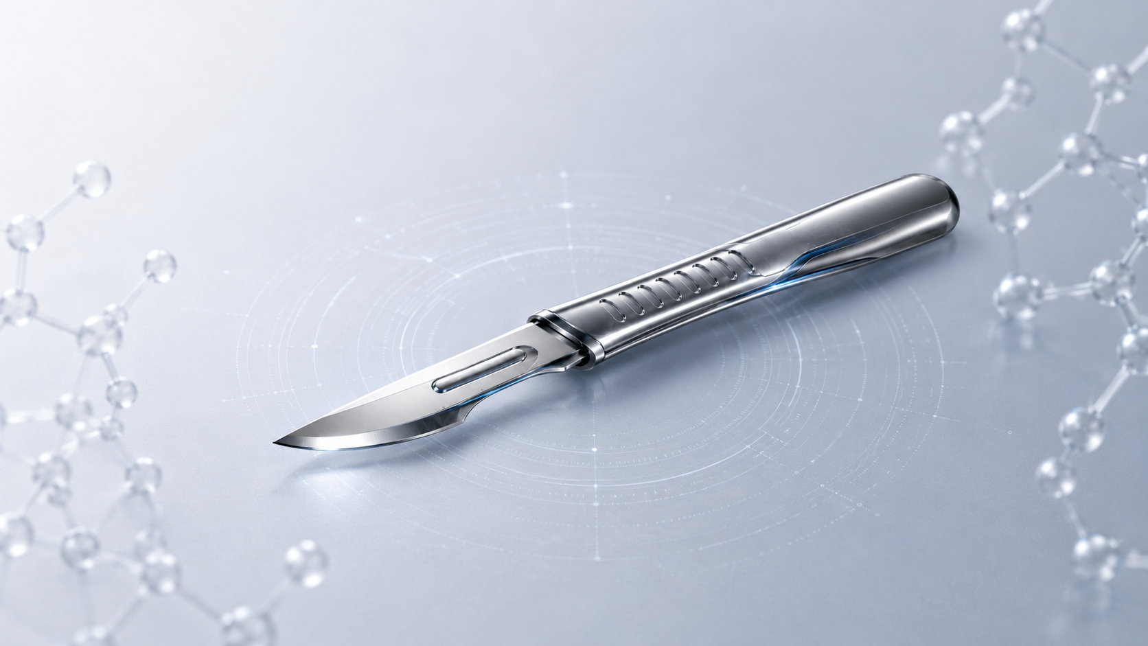 Amorphous alloy medical scalpel for precision surgical applications