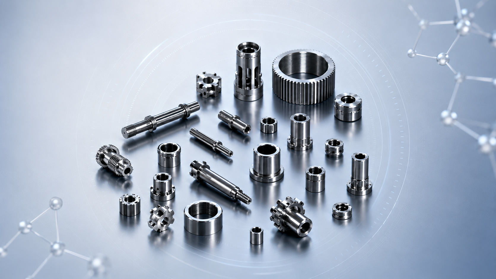 Precision micro mechanical amorphous metal parts